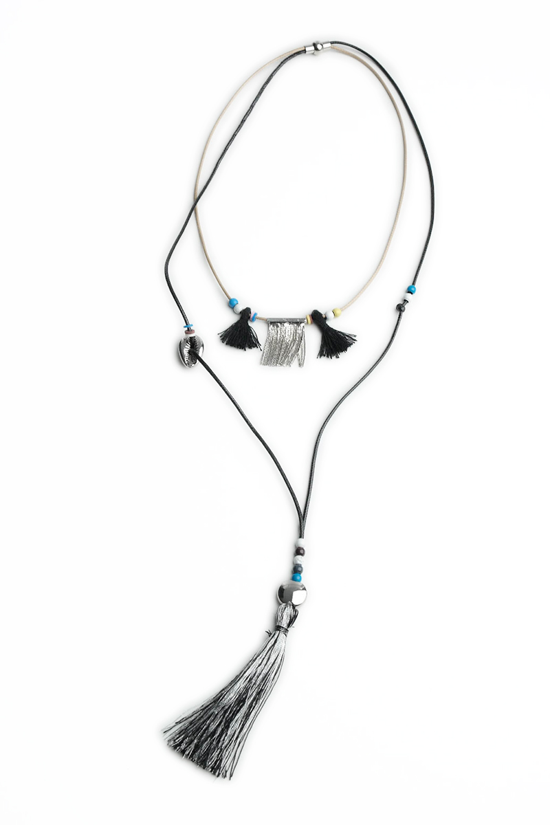 Hipanema - Halsband Choupy Black 