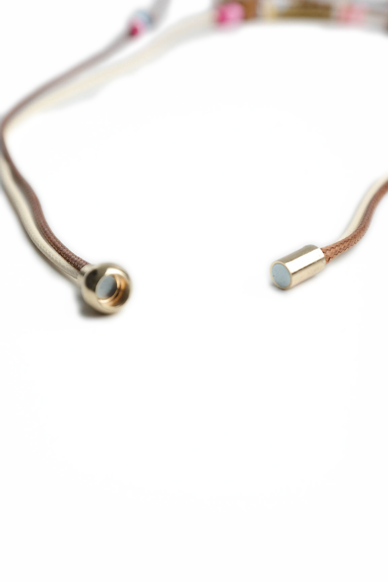 Hipanema - Halsband Choupy Beige  - 3
