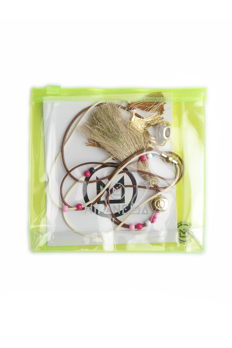 Hipanema - Halsband Choupy Beige  - 4