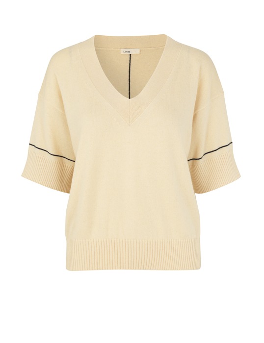 Levéte Room - Funda Knit 18 Creme