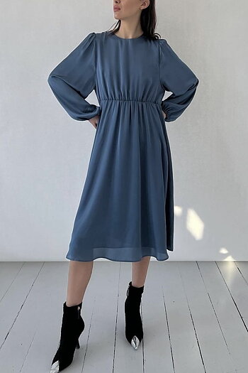 Levéte Room - Wave 1 Dress Blue