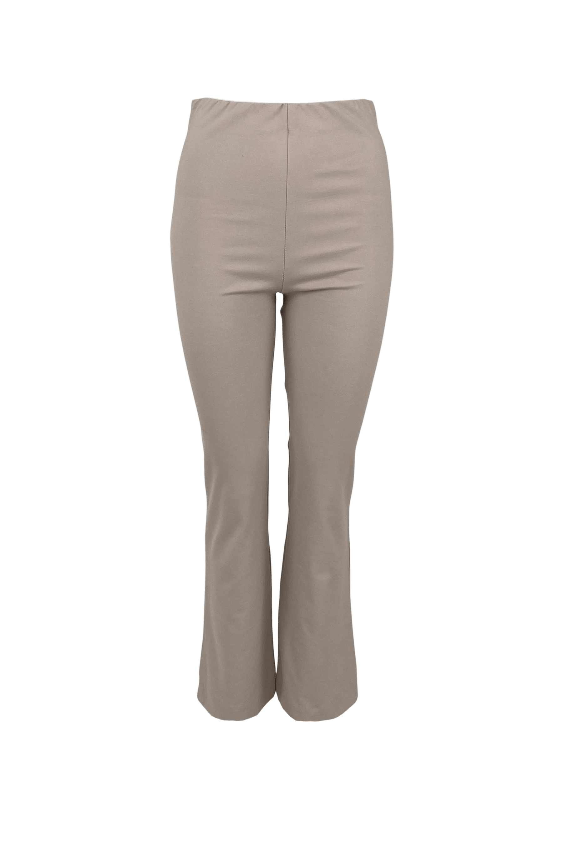 Black Colour-  Tricia Flare Pant Light Sand