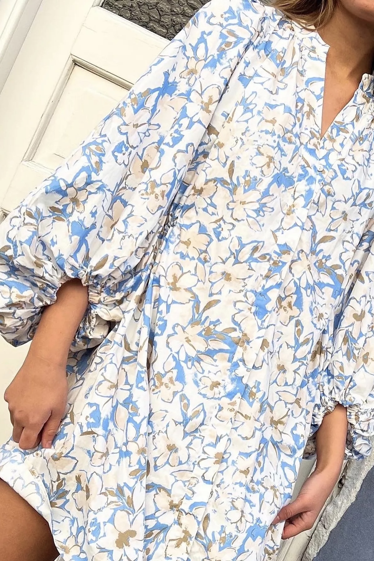 Neo Noir - Reba Print Dress White - 7