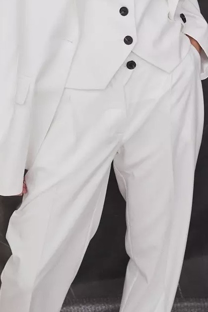 Leveté Room - Wesley 6 Suit Pants Star White - 5