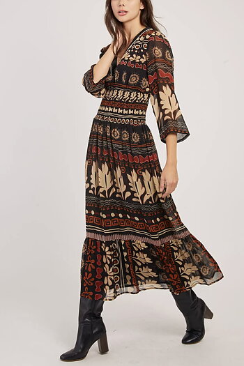Derhy  - Bartholomee Knitted  Dress Black