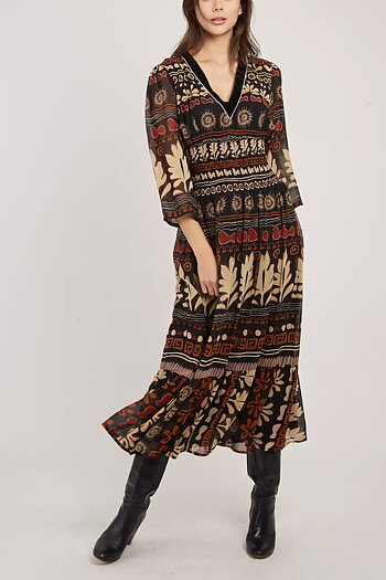 Derhy  - Bartholomee Knitted  Dress Black