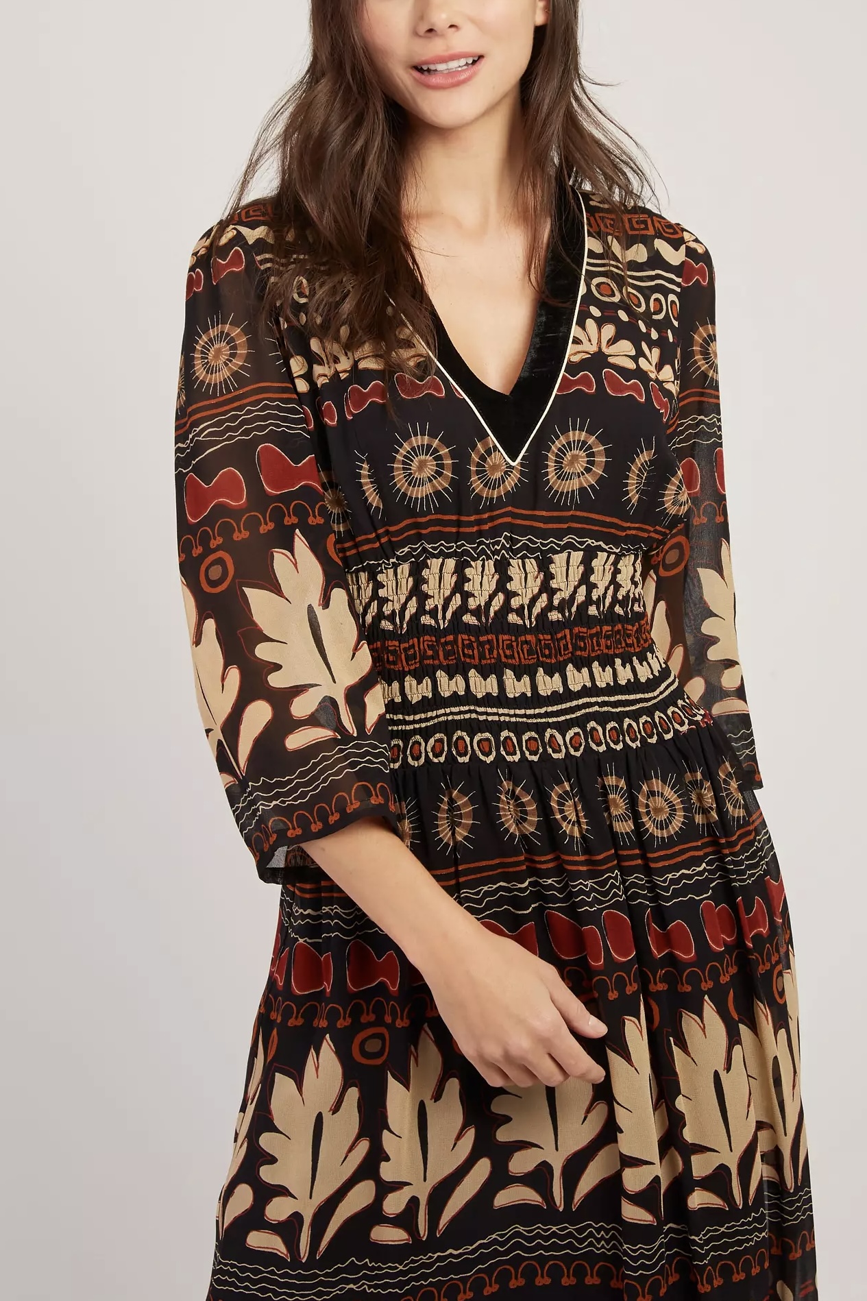 Derhy  - Bartholomee Knitted  Dress Black - 4