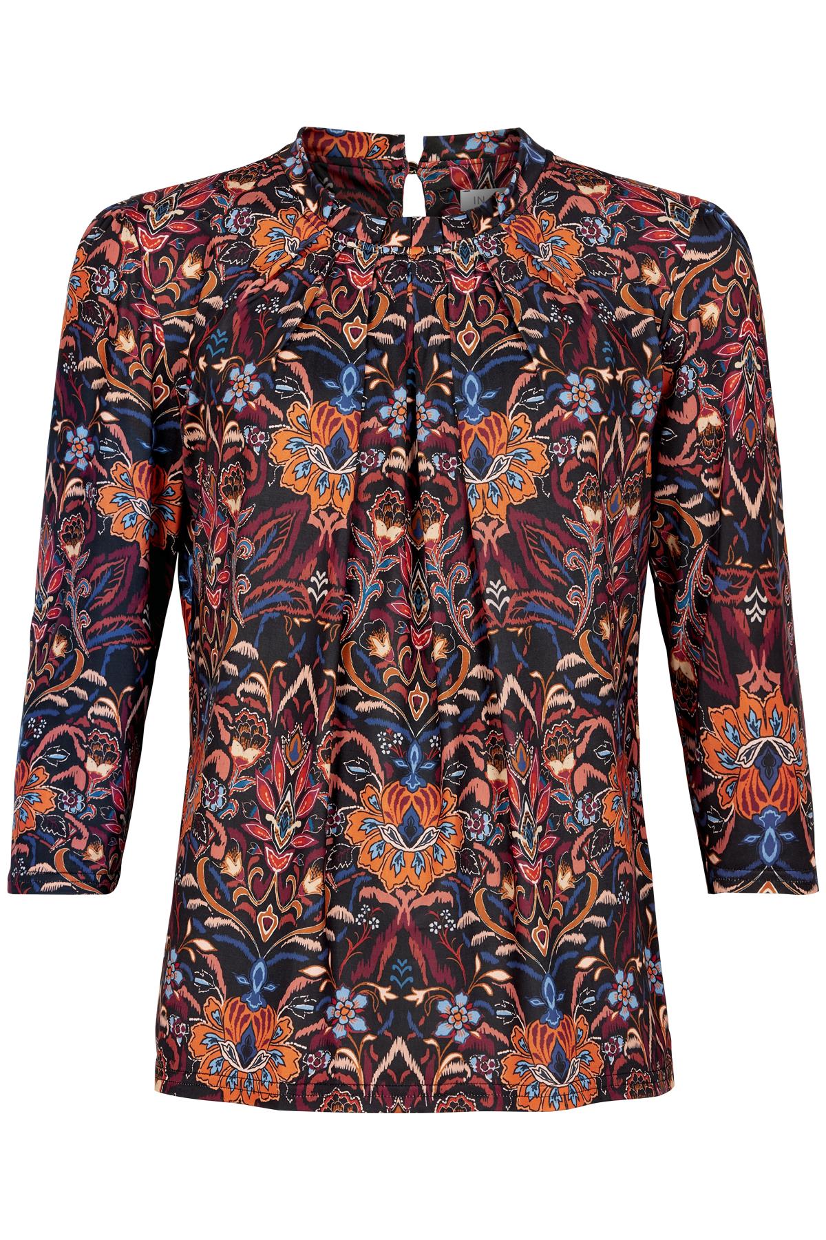 In Front  - Grazia Blouse 3/4 sleeve print - 3