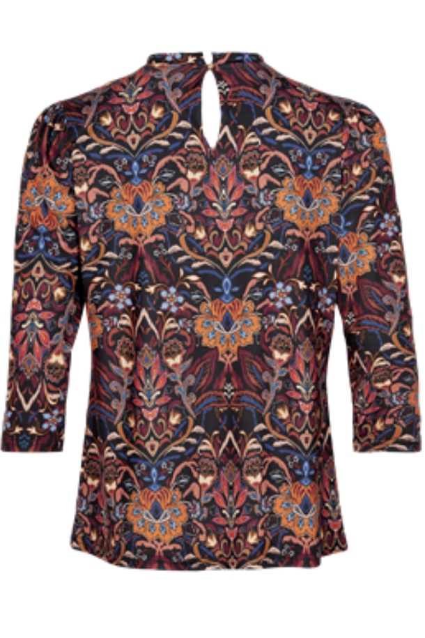 In Front  - Grazia Blouse 3/4 sleeve print - 4
