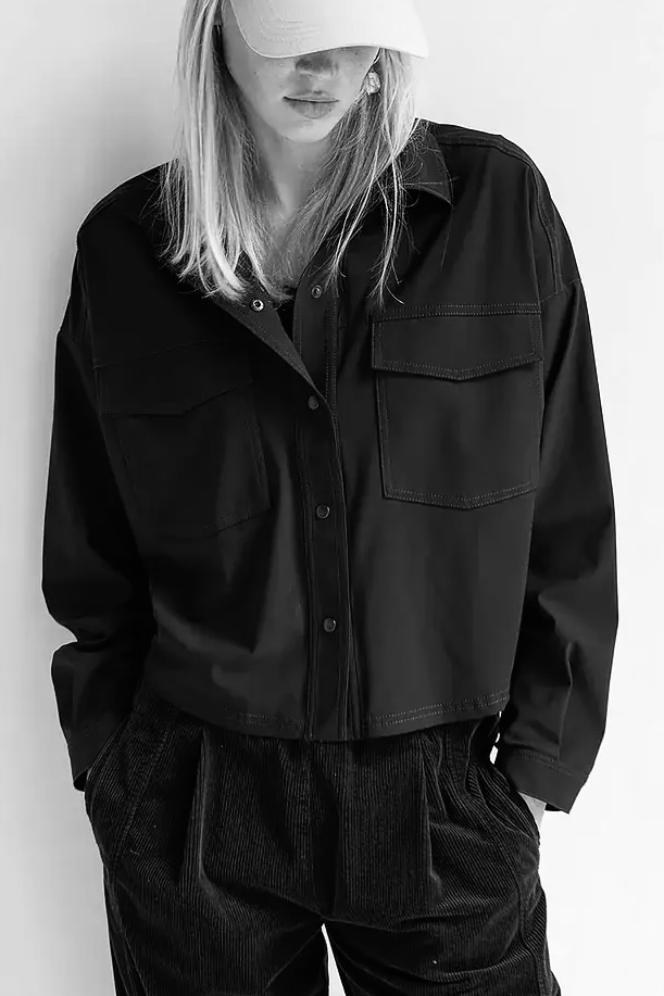 Penn & Ink NY  - Short Jacket Black
