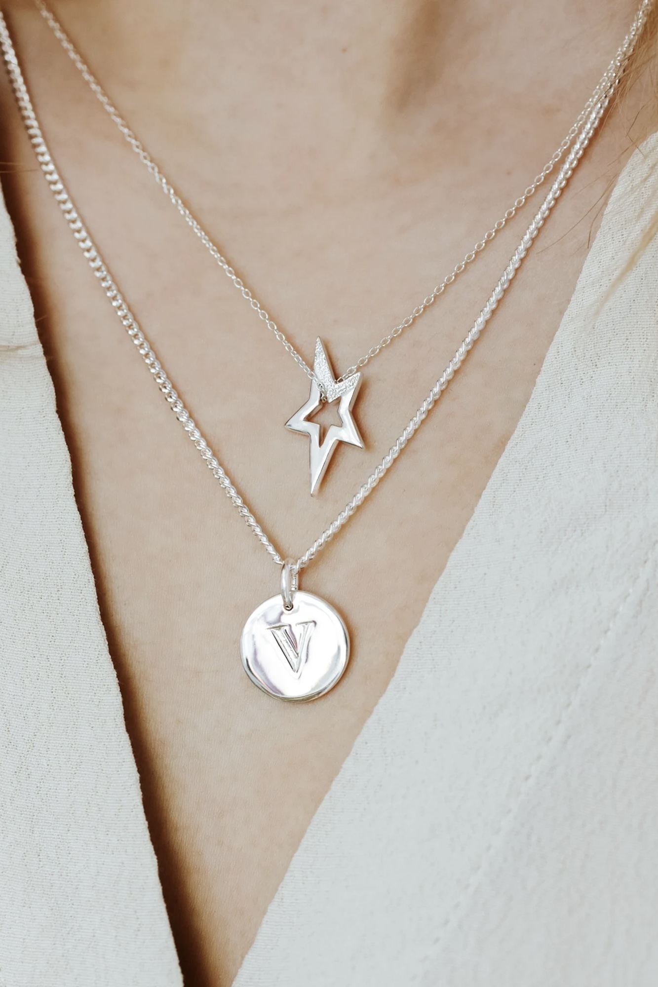 Syster P - Beloved Letter Big Gold & Silver - 11