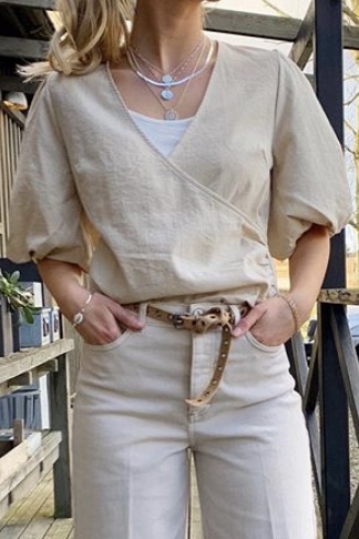 Neo Noir - Filippa Shirt Sand - 3