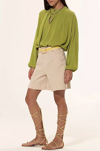 Meme Road - Blusa Colletto Mela