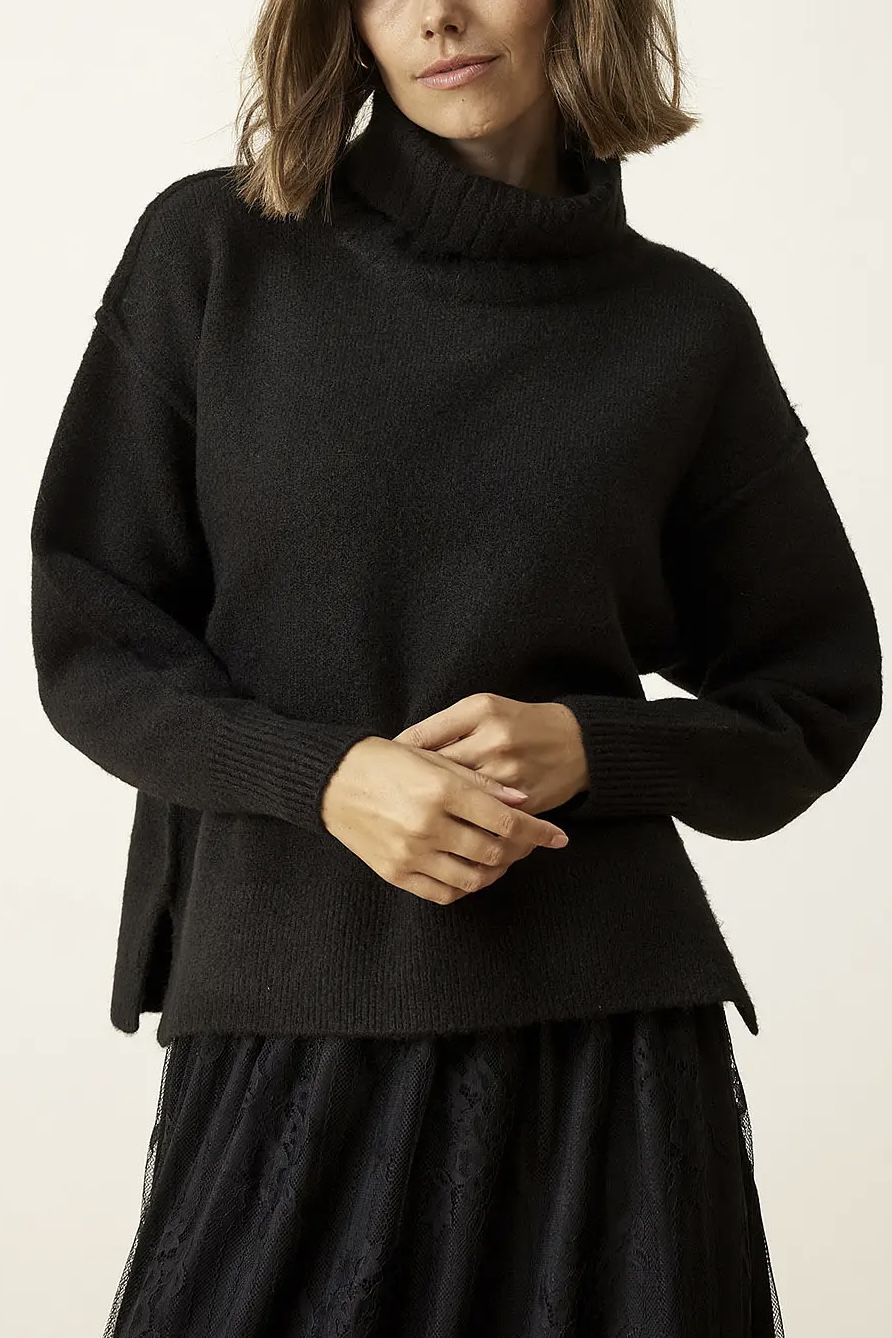  In Front - Loulou Sweater Black