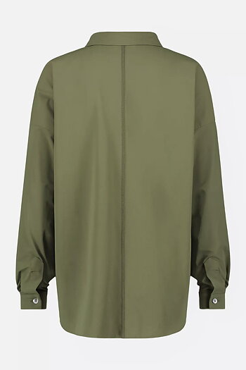 Penn & Ink NY -  Magda Blouse Khaki
