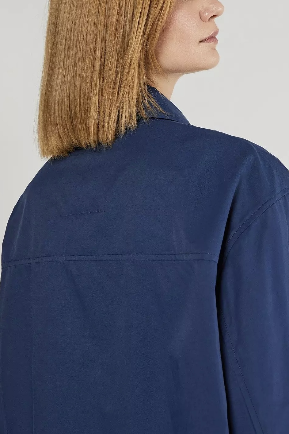 OttodÁme - Short Raincoat Blue - 7