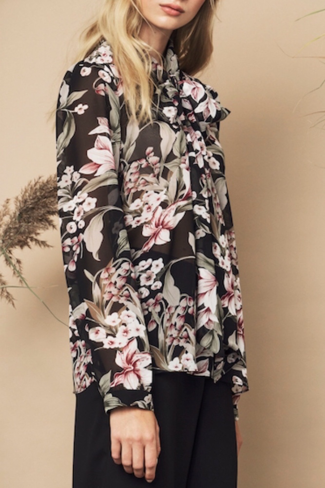 Ida Sjöstedt - Peony Blouse Black