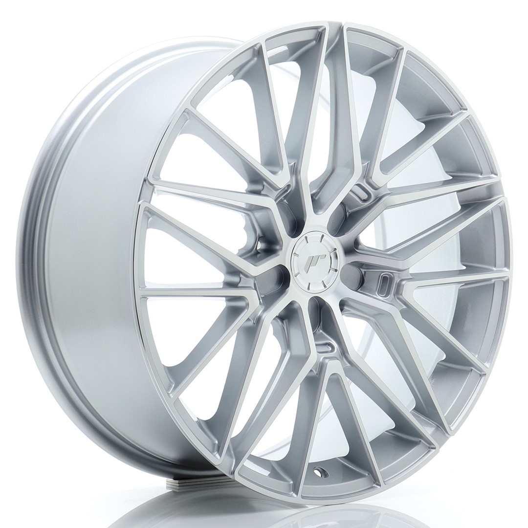 JR Wheels JR38 19x8.5 ET20-45 5H BLANK Silver Machined Face