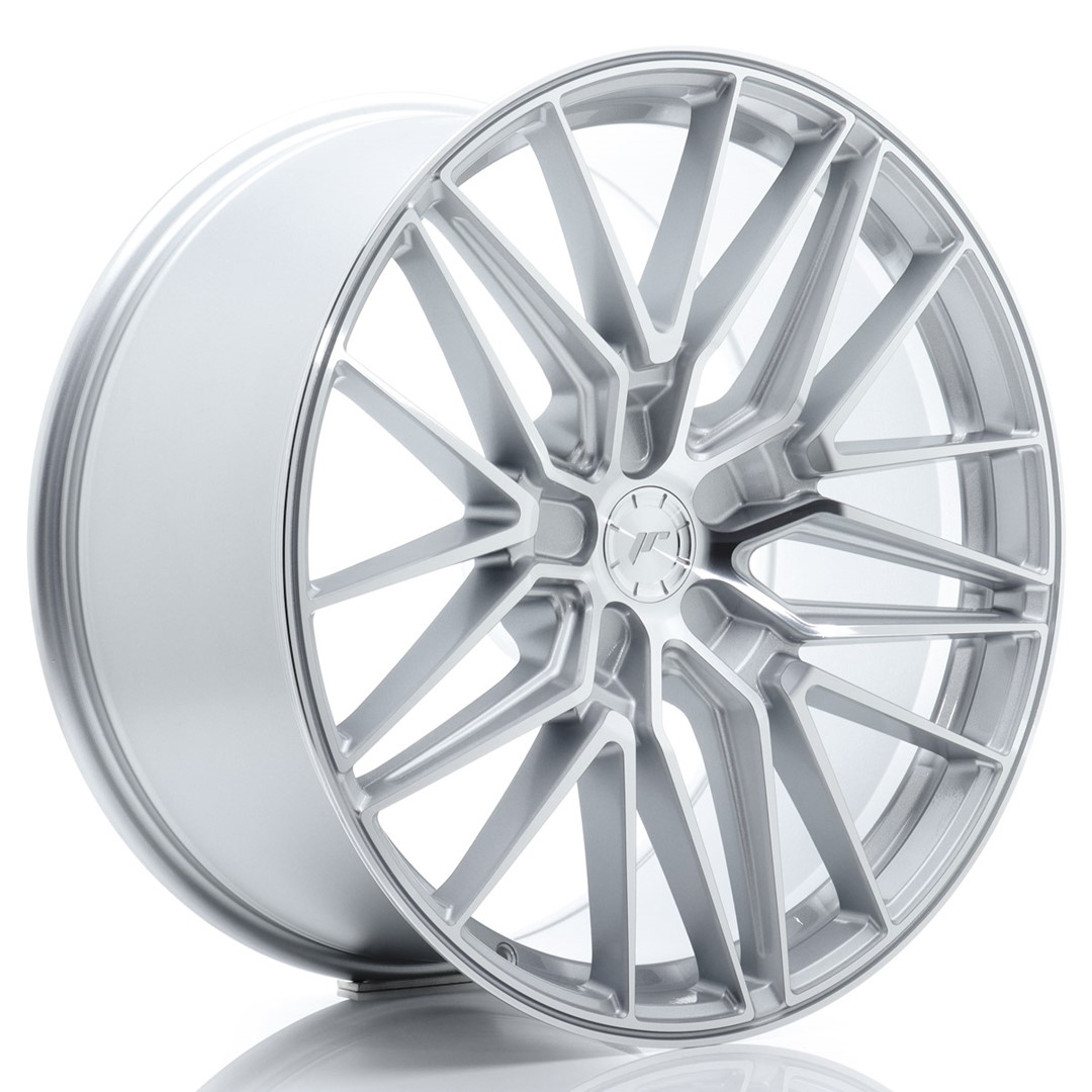 JR Wheels JR38 21x9.5 ET0-35 5H BLANK Silver Machined Face