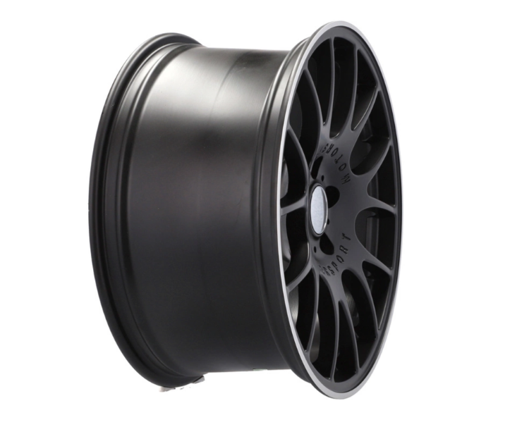 19" CH style Matt black/polished lip 5x120 - 3