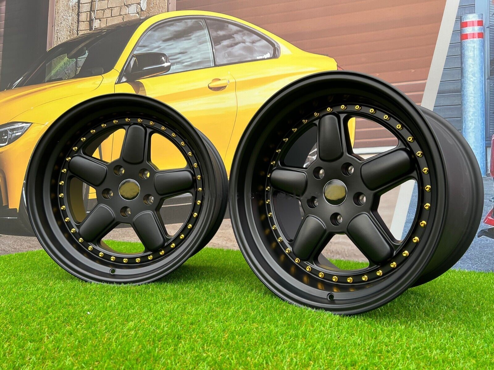 18" ACS Matt black 5x120