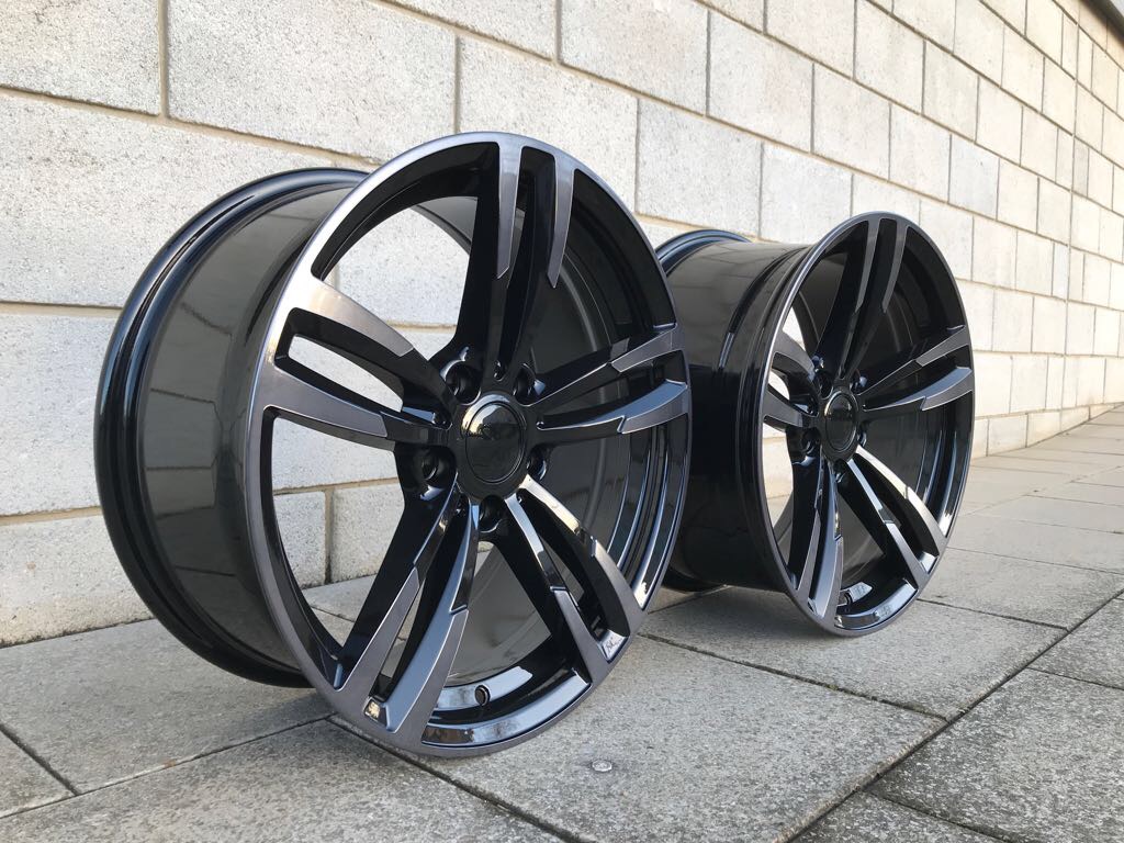 18" Kyowa Racing 4M Shadow Black 5/120 - 3