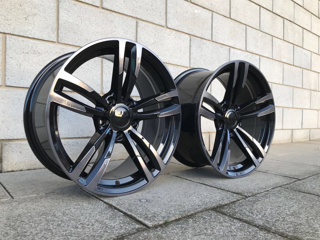 18" Kyowa Racing 4M Shadow Black 5/120 - 2
