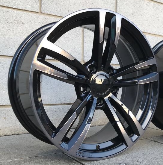 18" Kyowa Racing 4M Shadow Black 5/120