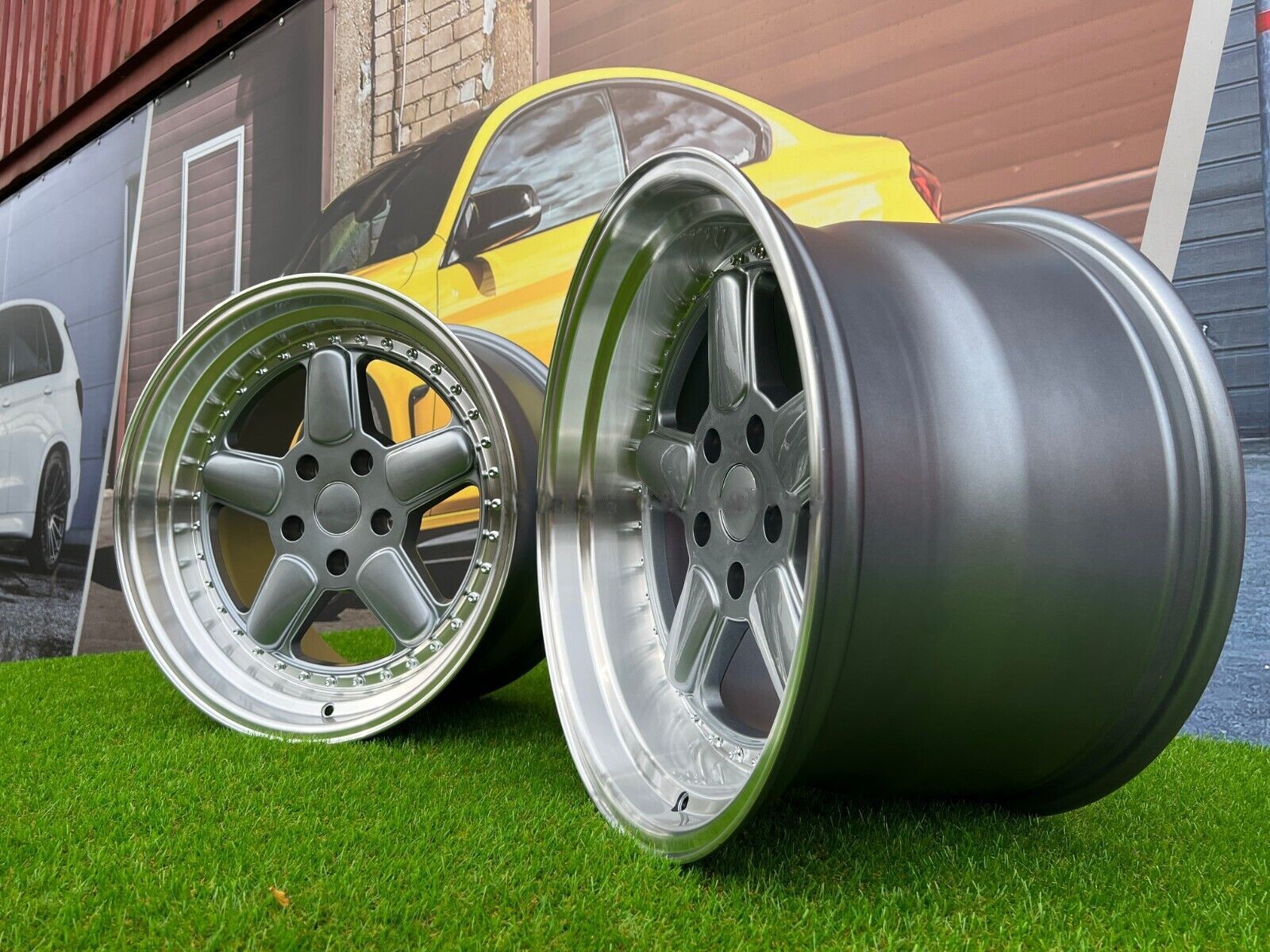 18" ACS Grey/polished 5x120 - 3