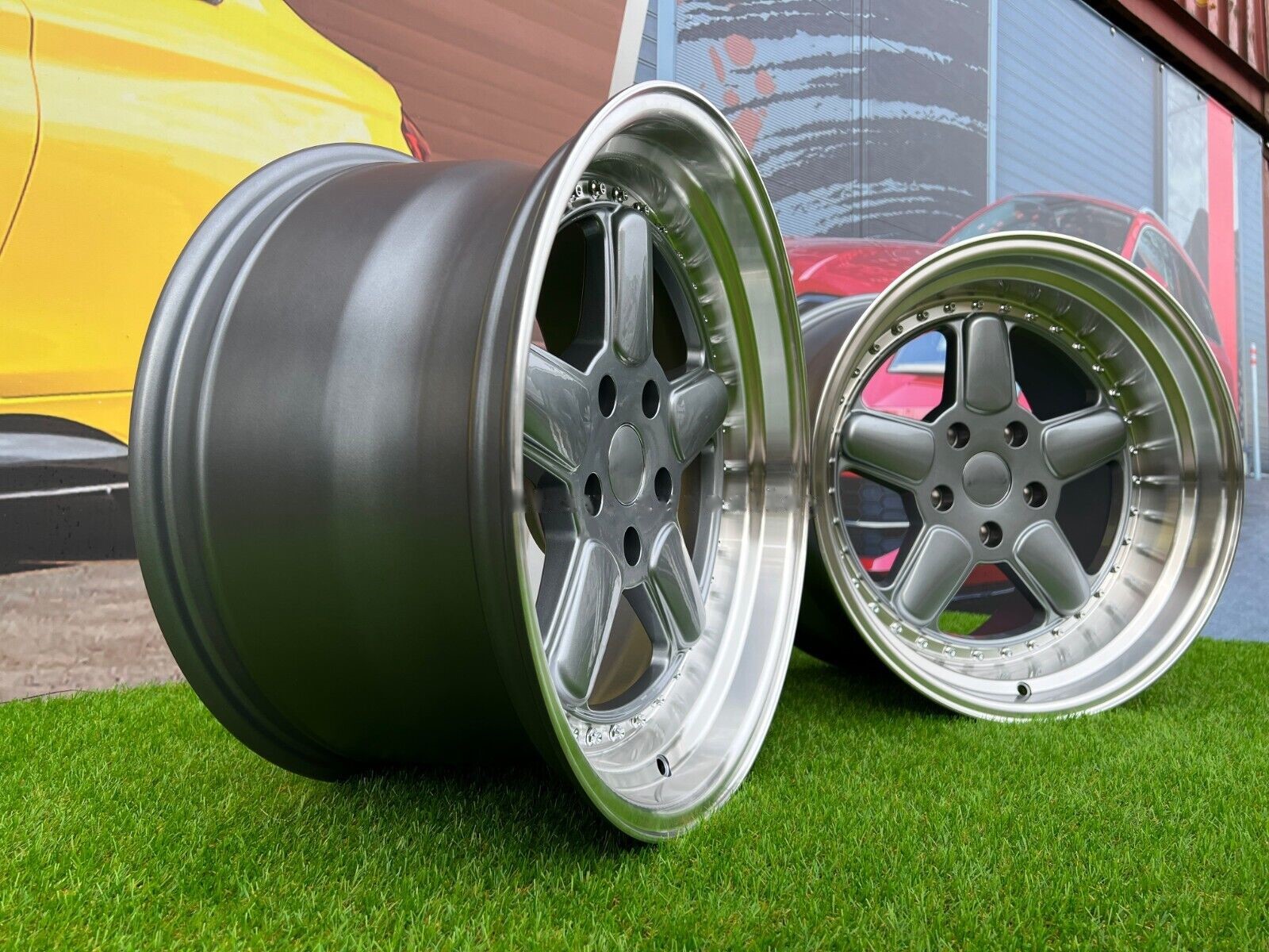 18" ACS Grey/polished 5x120 - 2