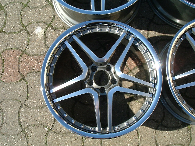 20" AM 5 Twin Gunmetal/polished 5x112