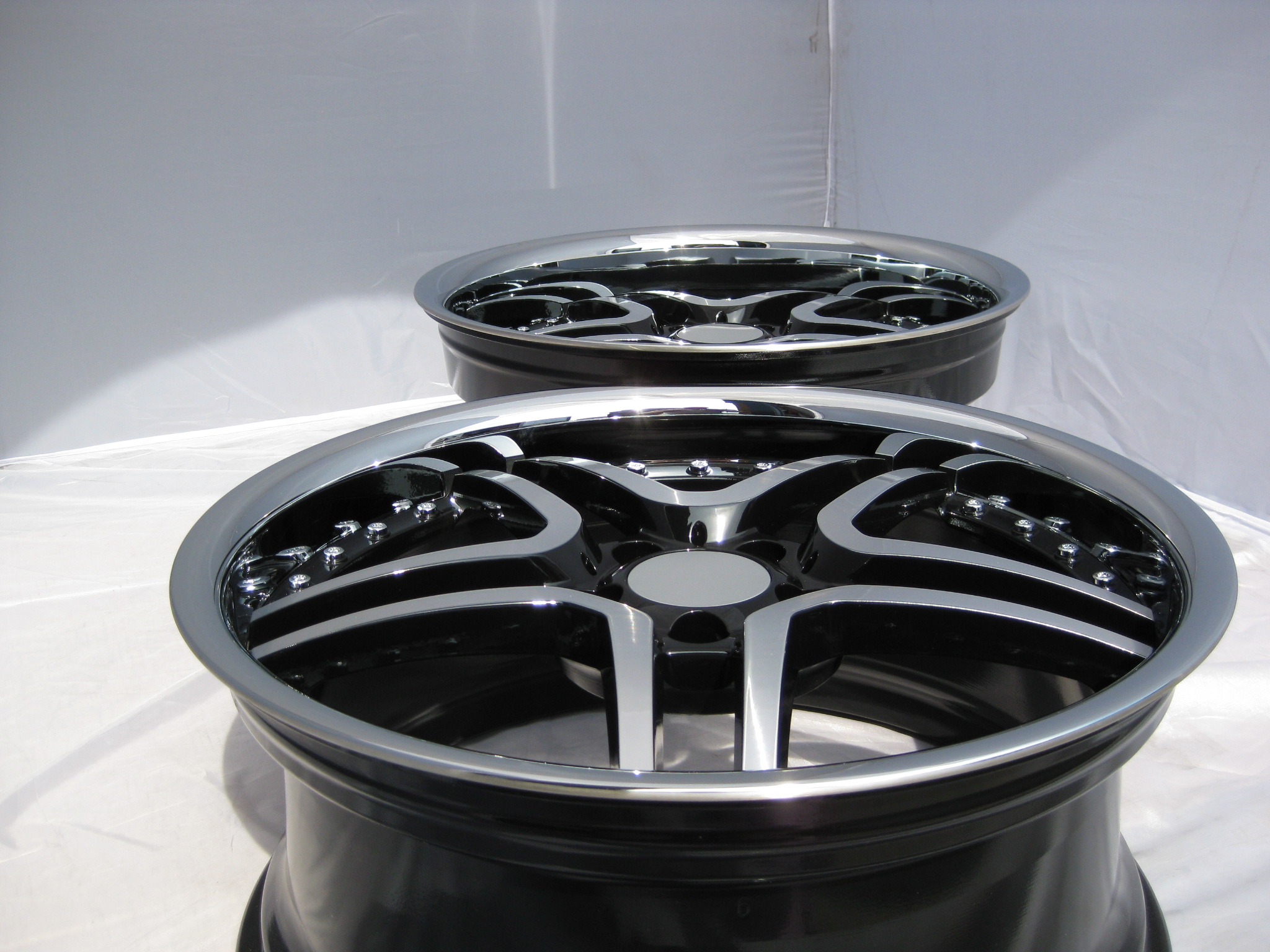 20" AM 5 Twin Black/polished 5x112 - 4
