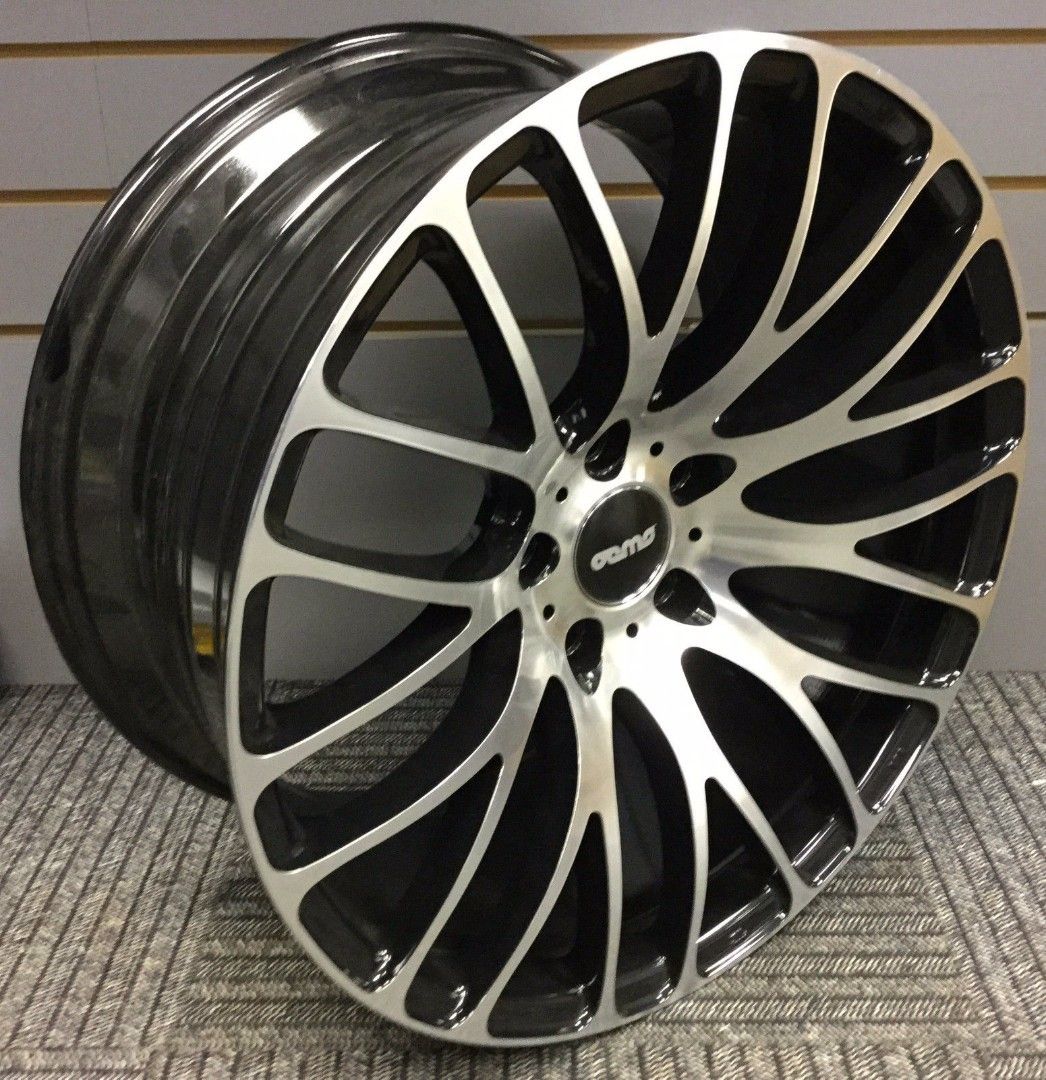 20" OEMS FS9 Black/pol 5x120 - 2