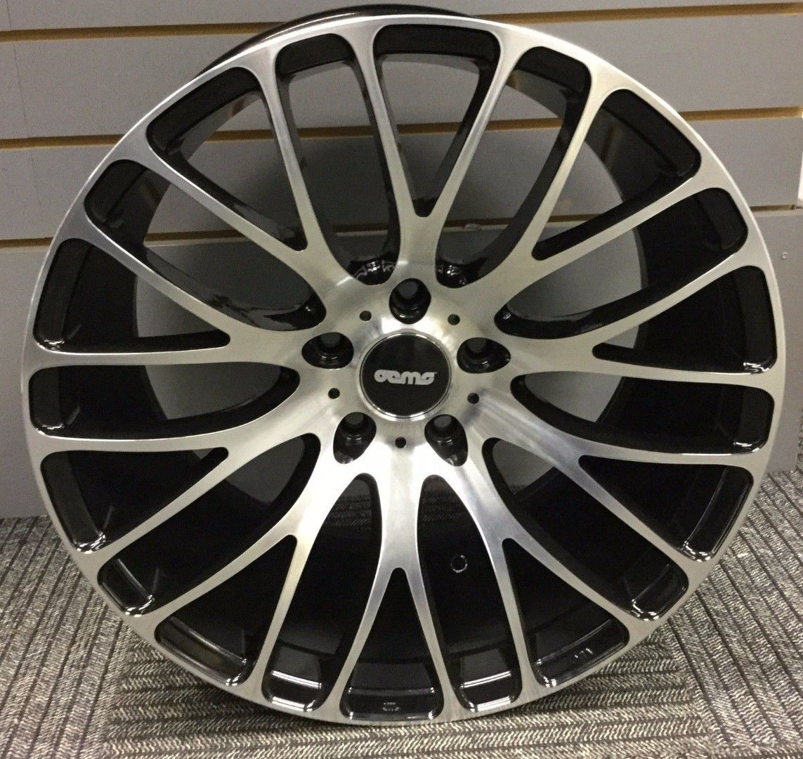20" OEMS FS9 Black/pol 5x120
