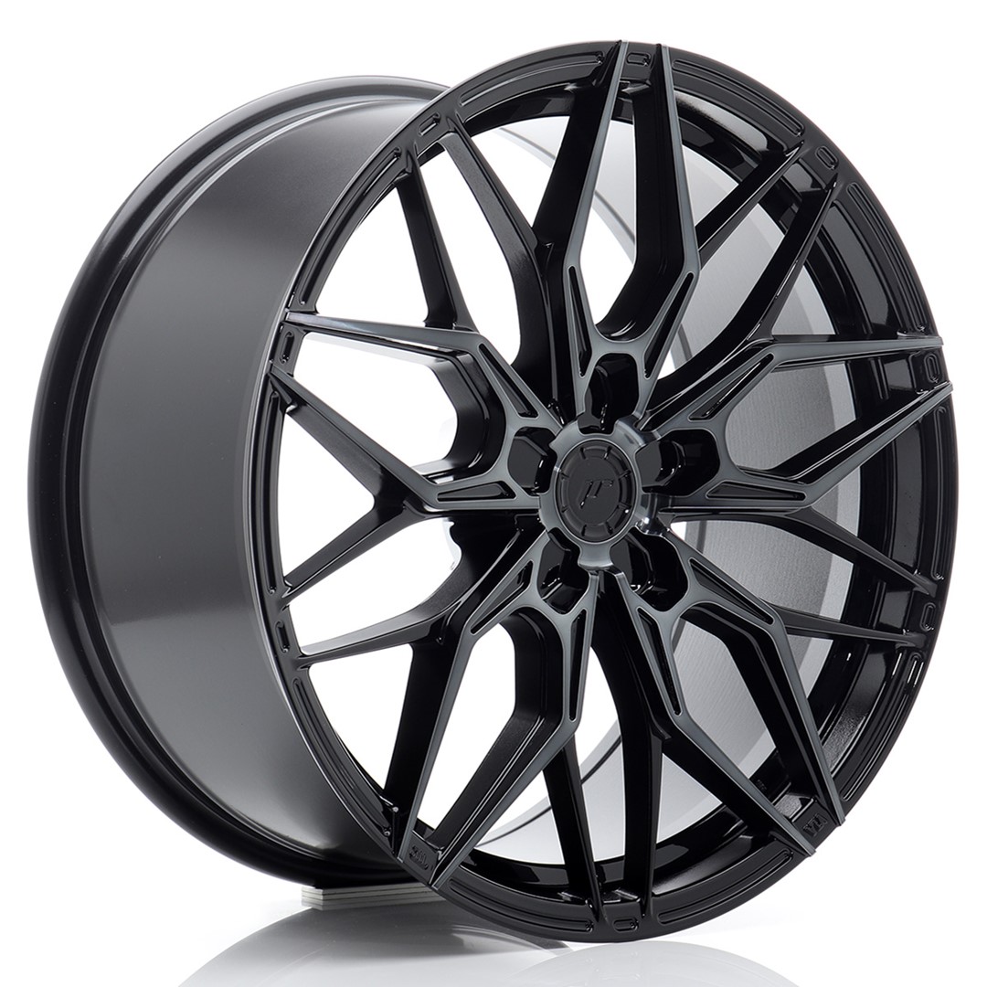 JR Wheels JR46 19x8.5 ET20-45 5H BLANK Black Machined w/ Tinted Face