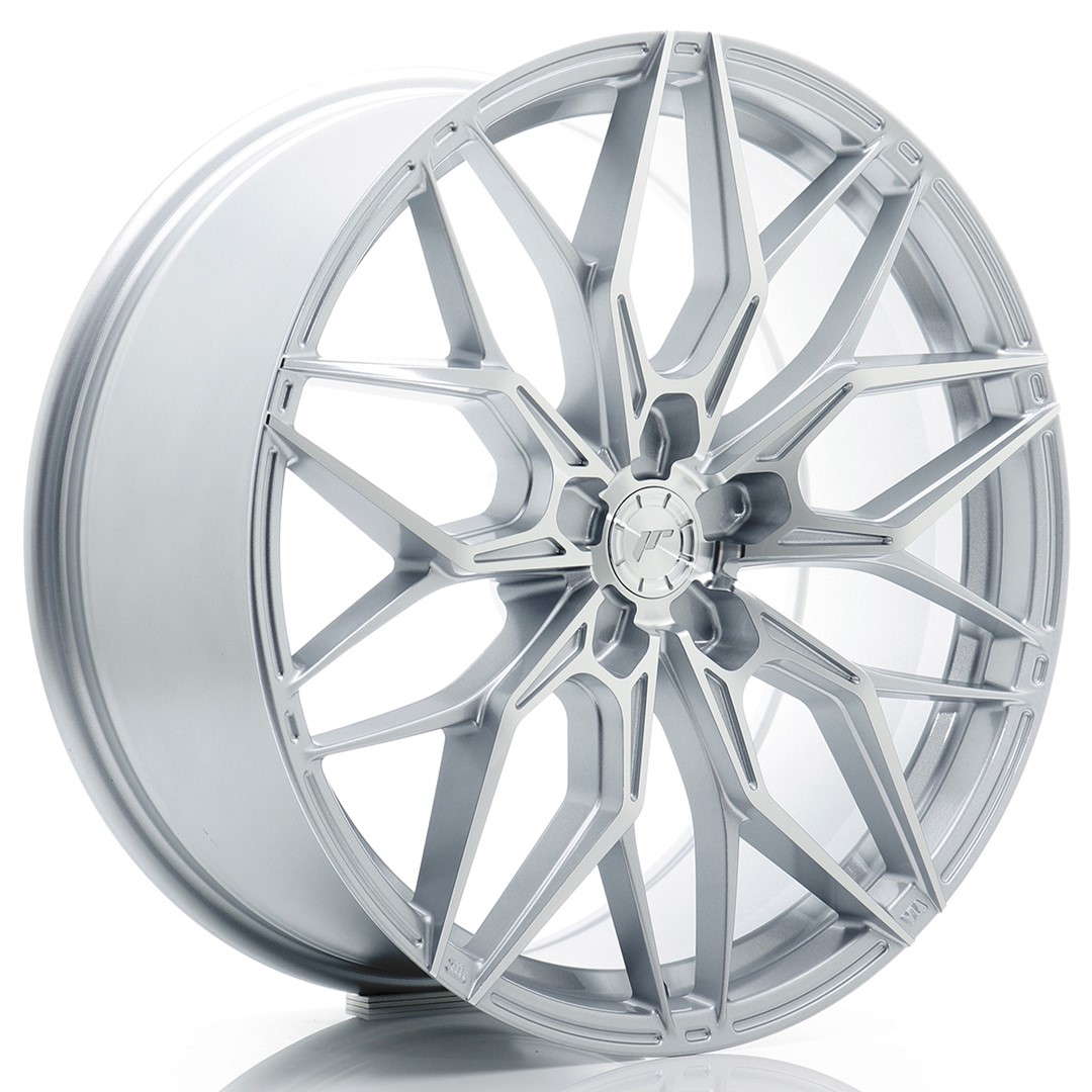 JR Wheels JR46 20x8.5 ET20-45 5H BLANK Silver w/ Machined Face