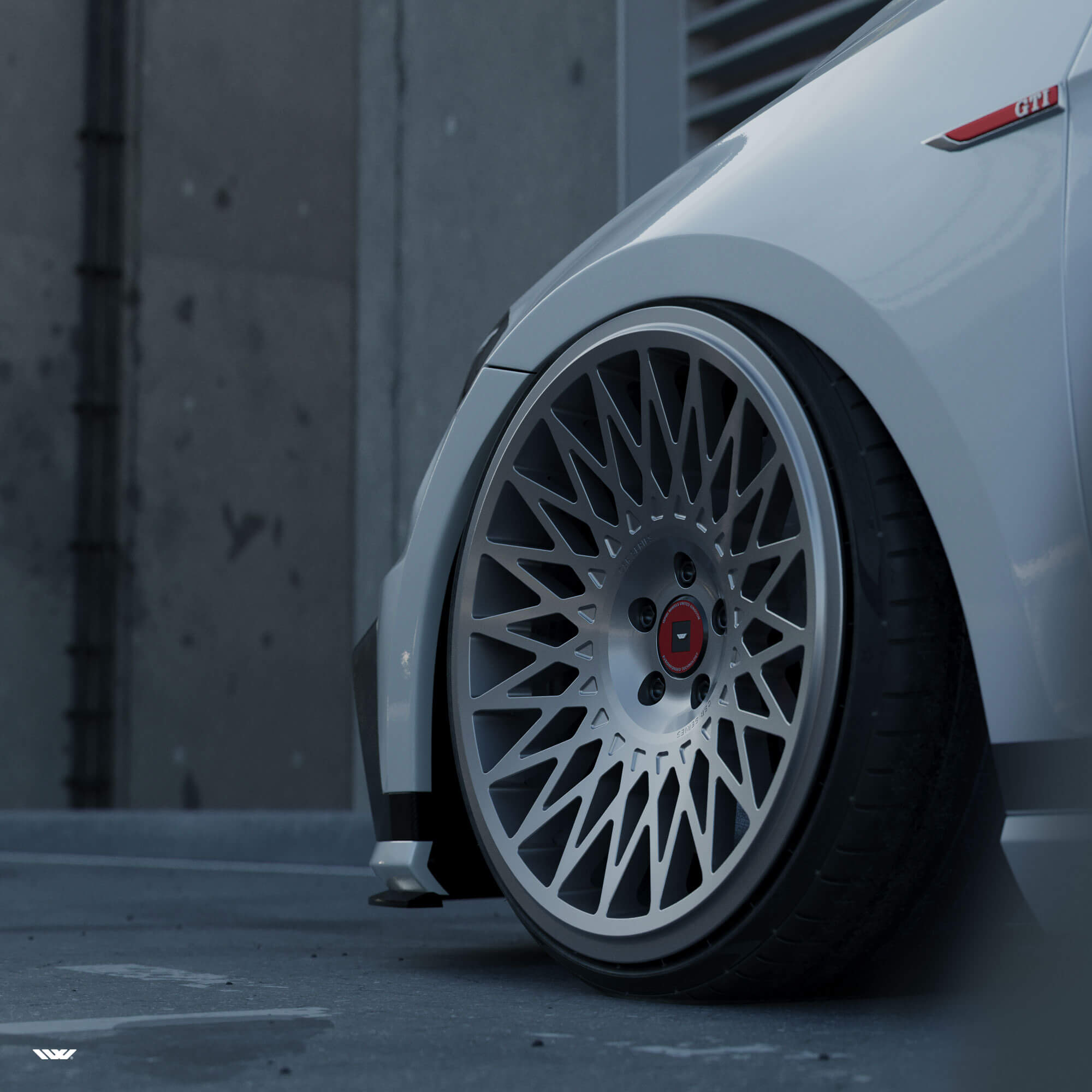 19" Ispiri CSR-FF4 Carbon Grey/brushed 5x112 - 3