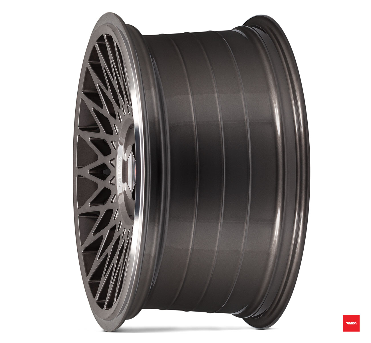 18" Ispiri CSR-FF4 Carbon Grey/brushed 5x112 - 2