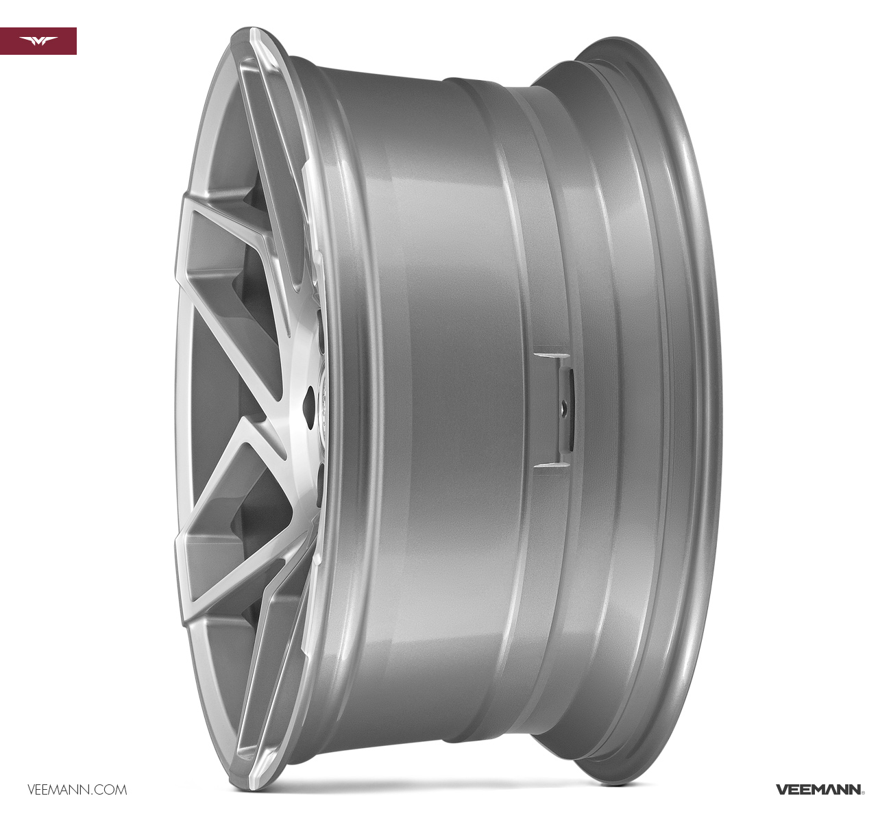 20" Veemann V-FS27R Silver/pol 5/112 - 2