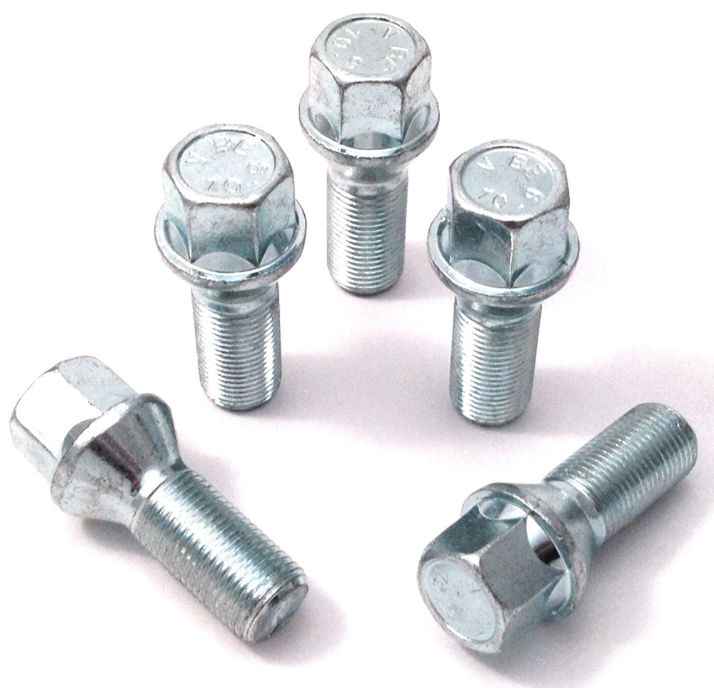 20 st 14x1,25 28 mm hjulbult (17 skalle)