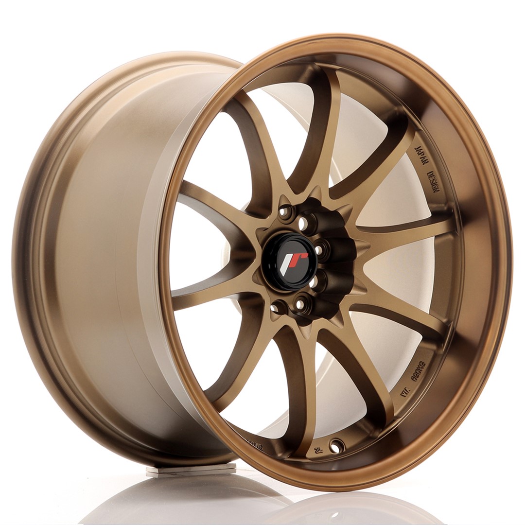 JR Wheels JR5 18x10.5 ET12 5x114.3 Dark Anodized Bronze