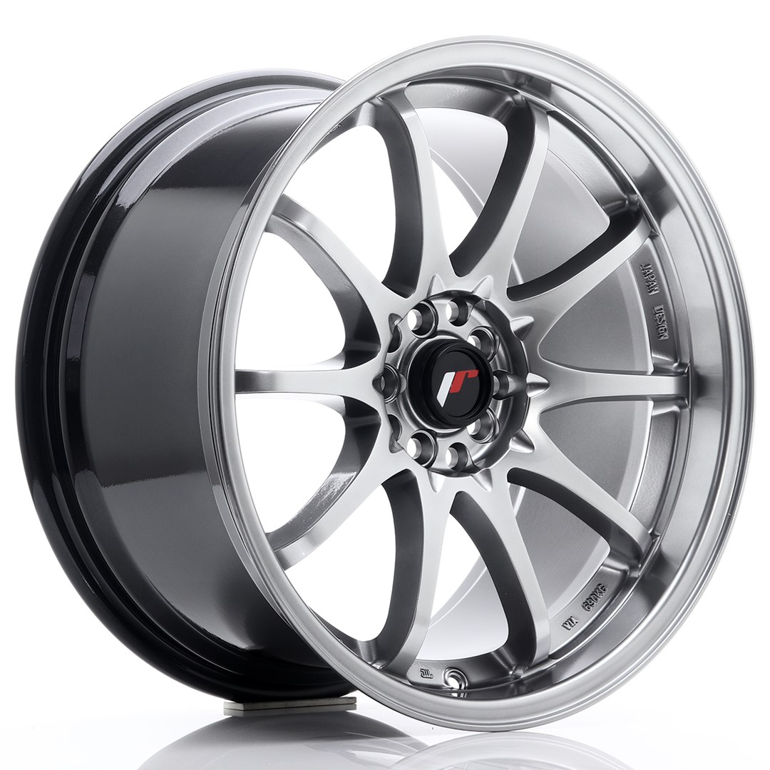 JR Wheels JR5 18x9.5 ET22 5x114.3 Hyper Black