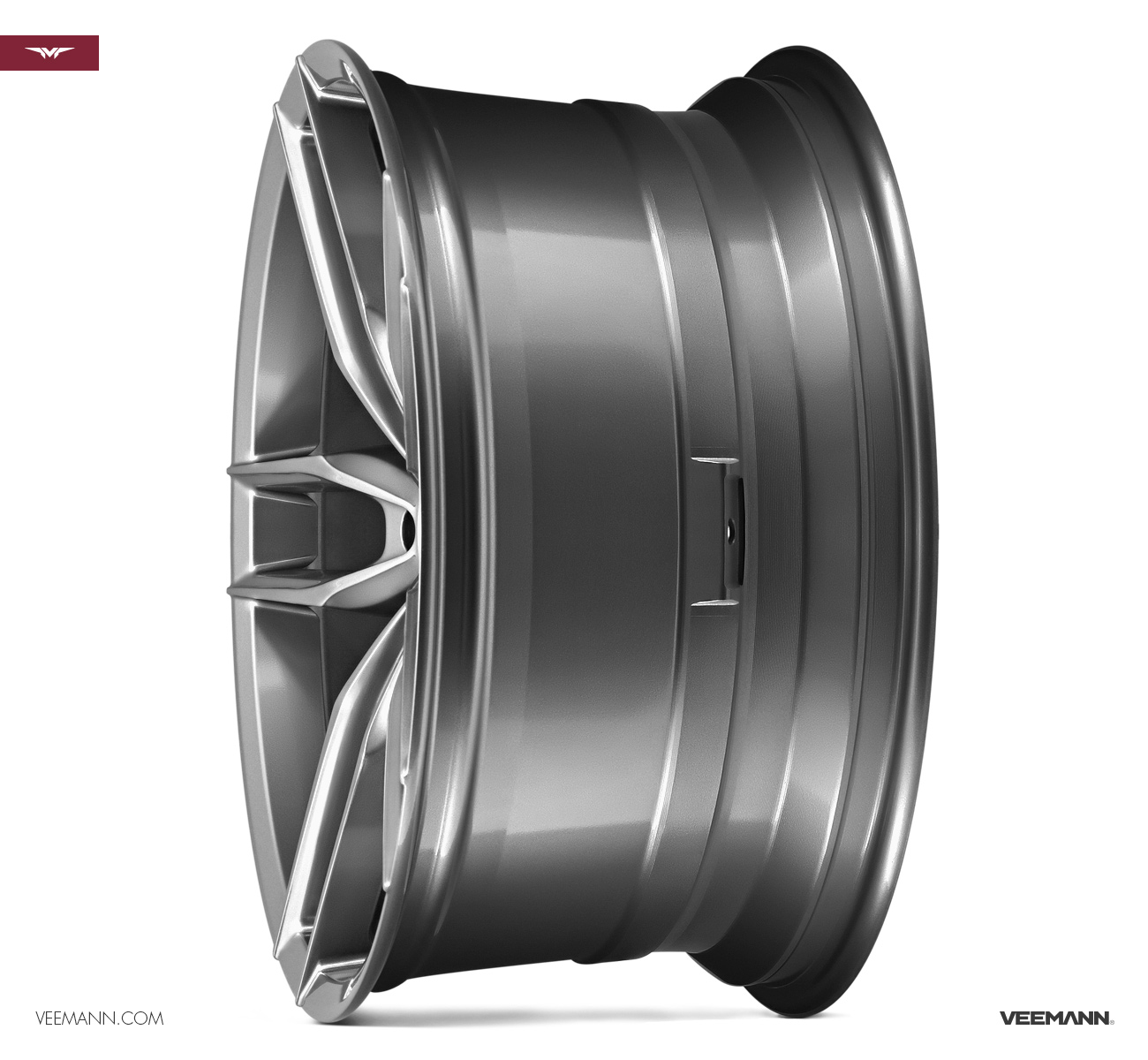 20" Veemann V-FS28 Gloss Graphite 5/120 - 2