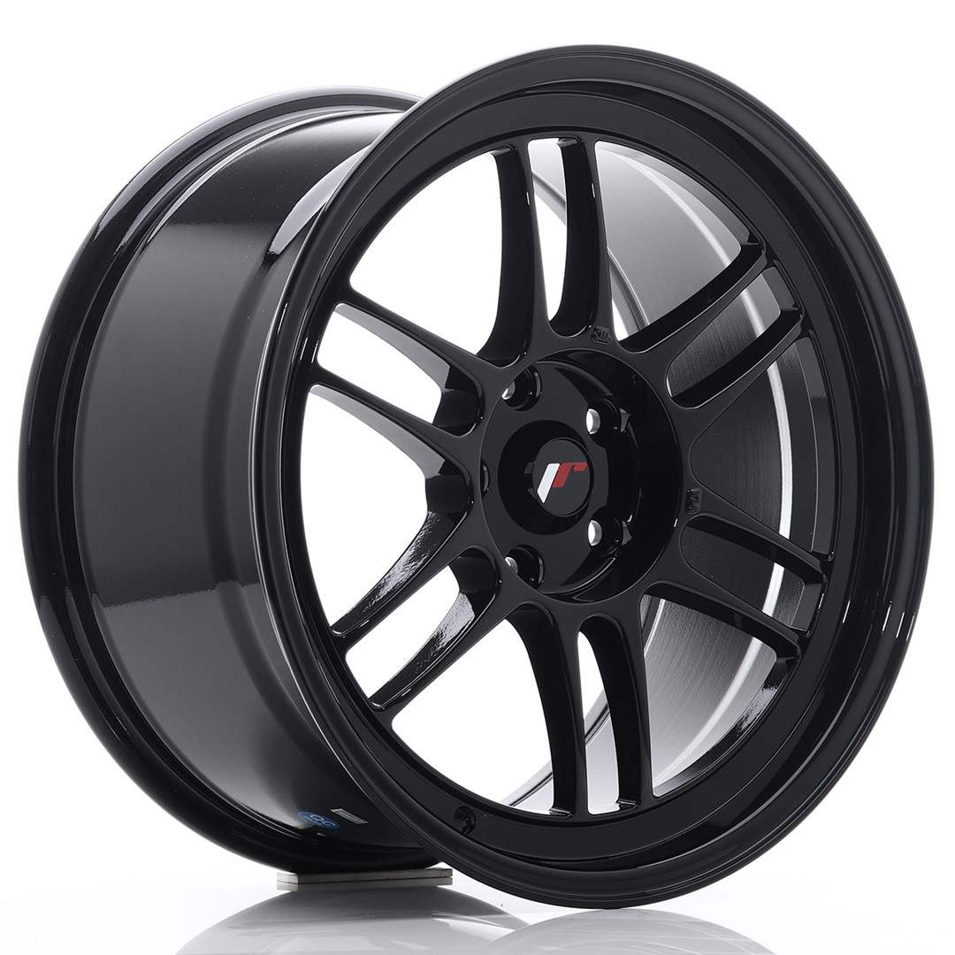 JR Wheels JR7 18x9 ET35 5x114.3 Black