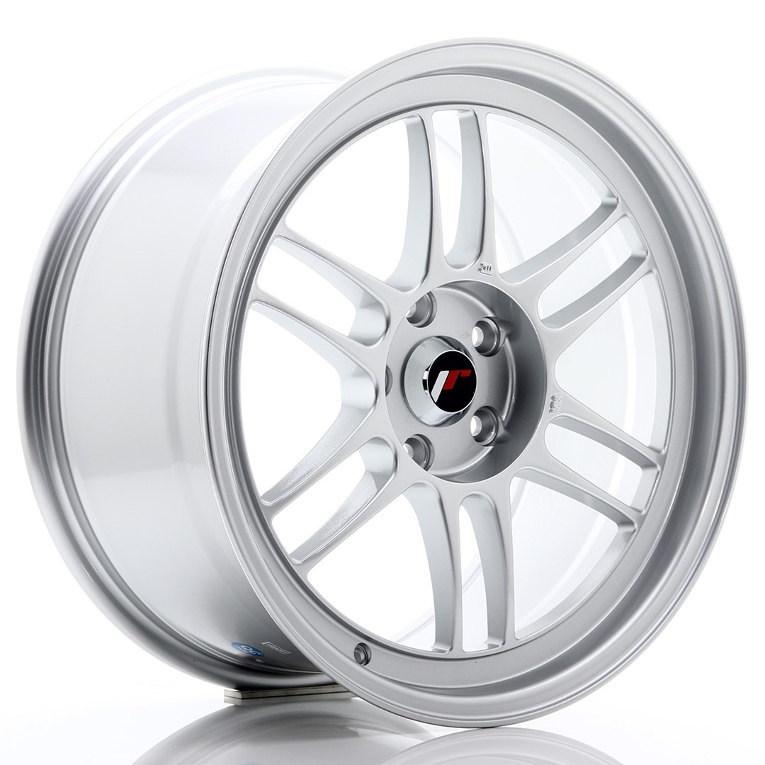 JR Wheels JR7 18x9 ET35 5x114.3 Silver