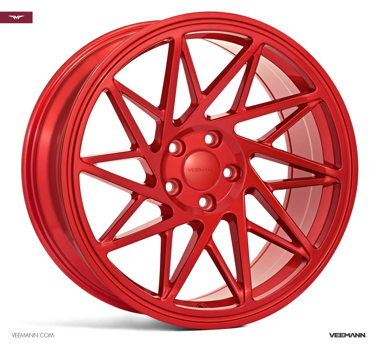 19" Veemann V-FS35 Candy red 5/112