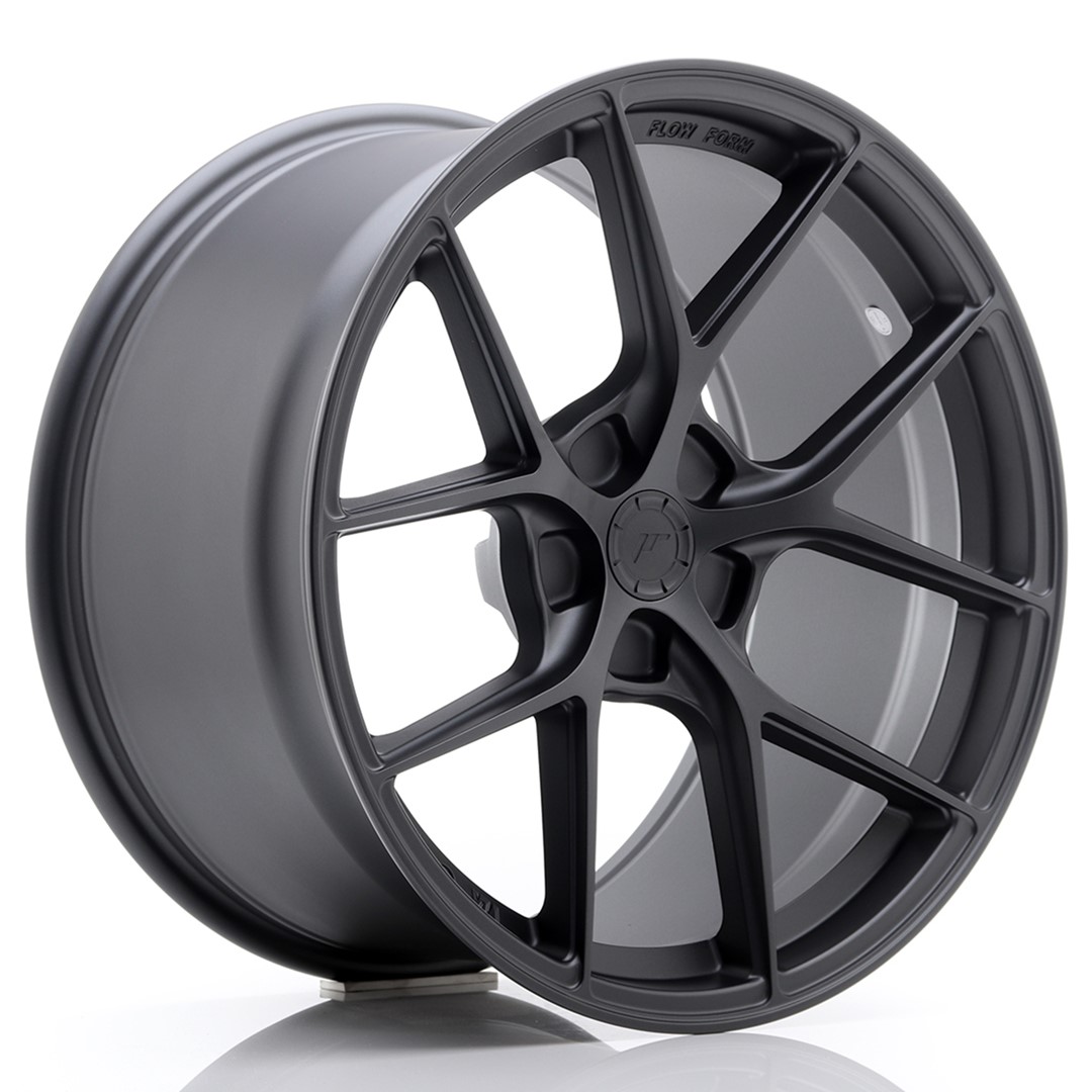 JR Wheels SL01 19x10 ET30 5x114.3 Matt Gun Metal