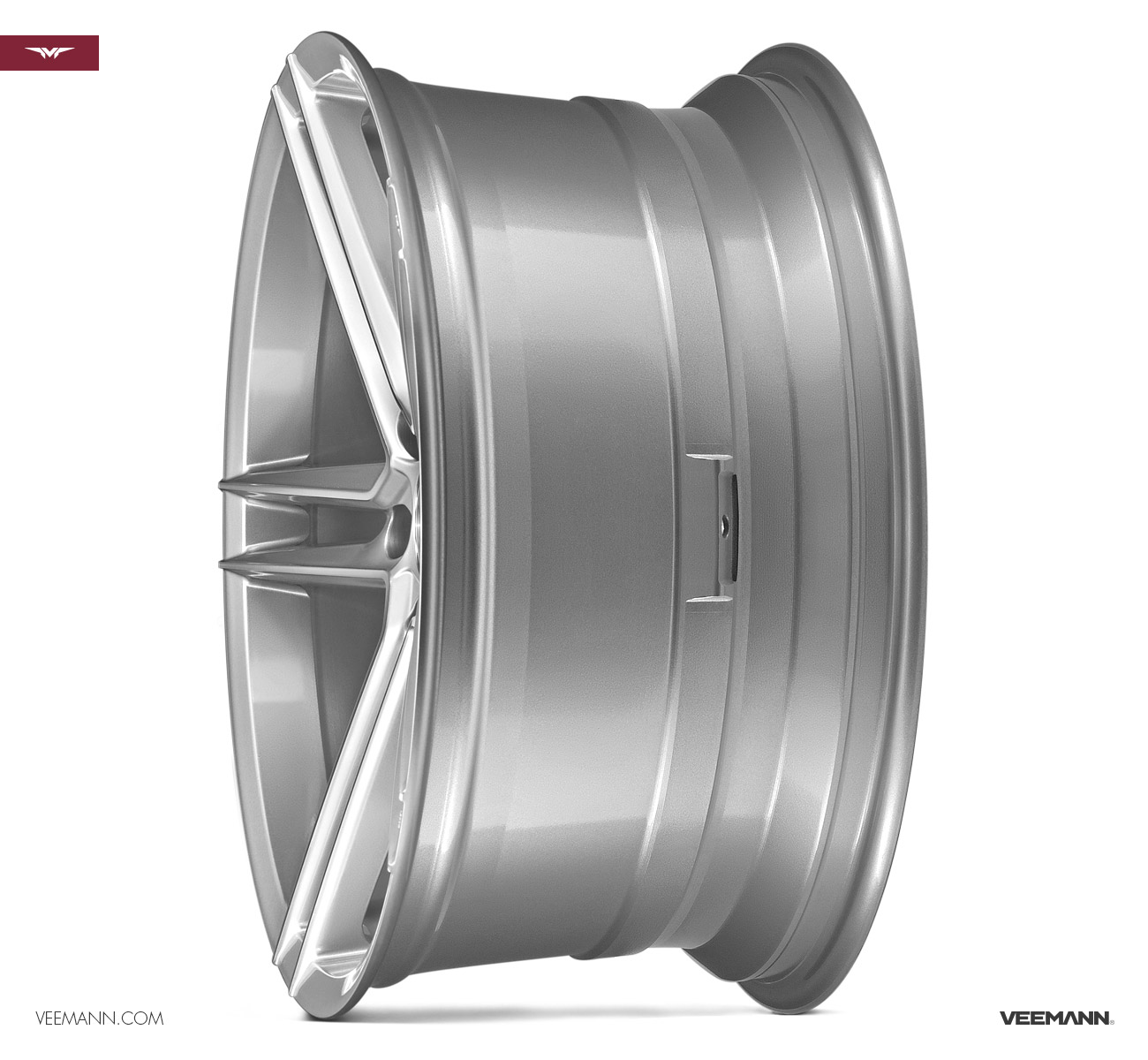 20" Veemann V-FS33 Silver/pol 5/120 - 2