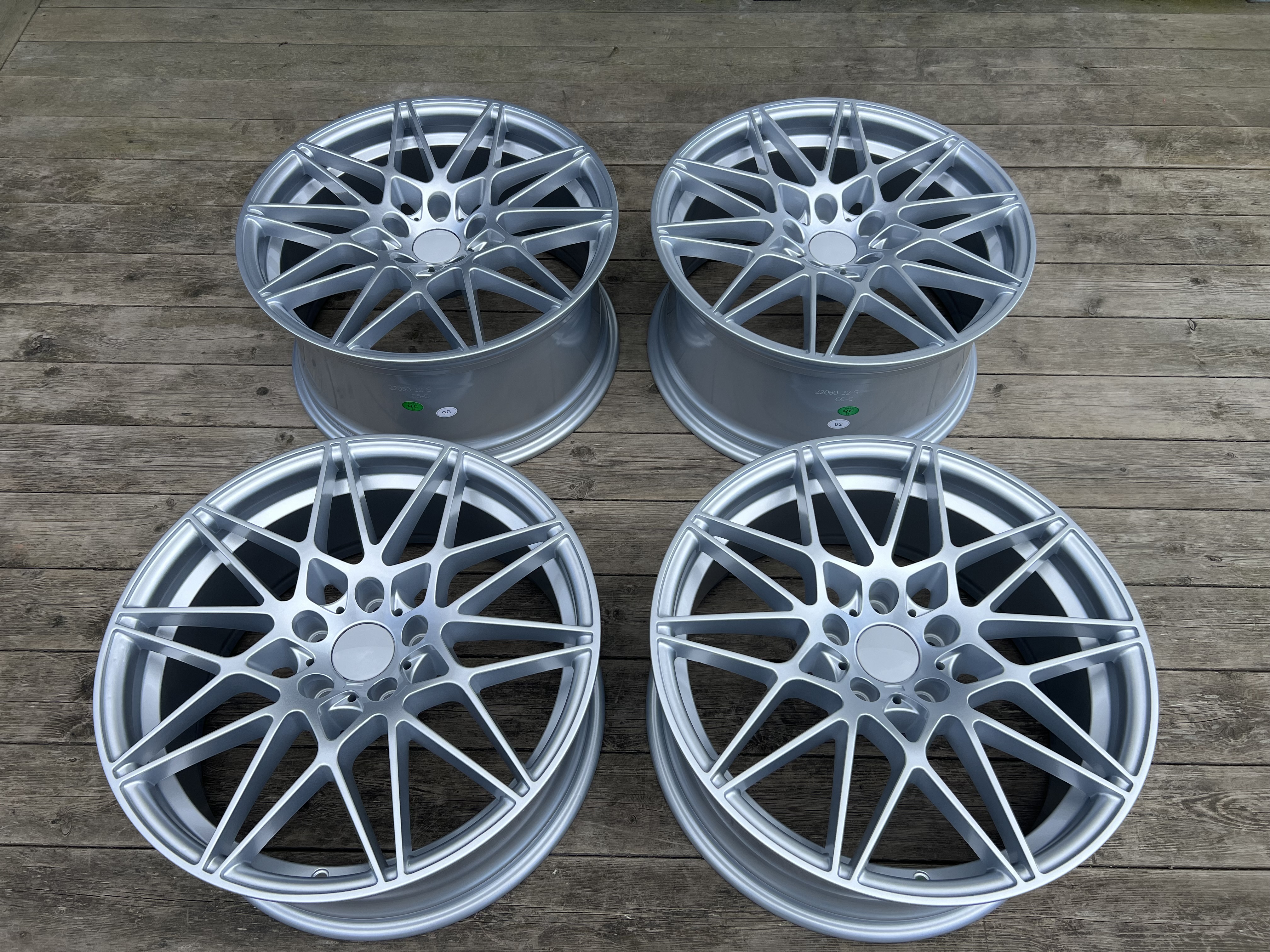 19" Competition style Silver 5x120 - 3