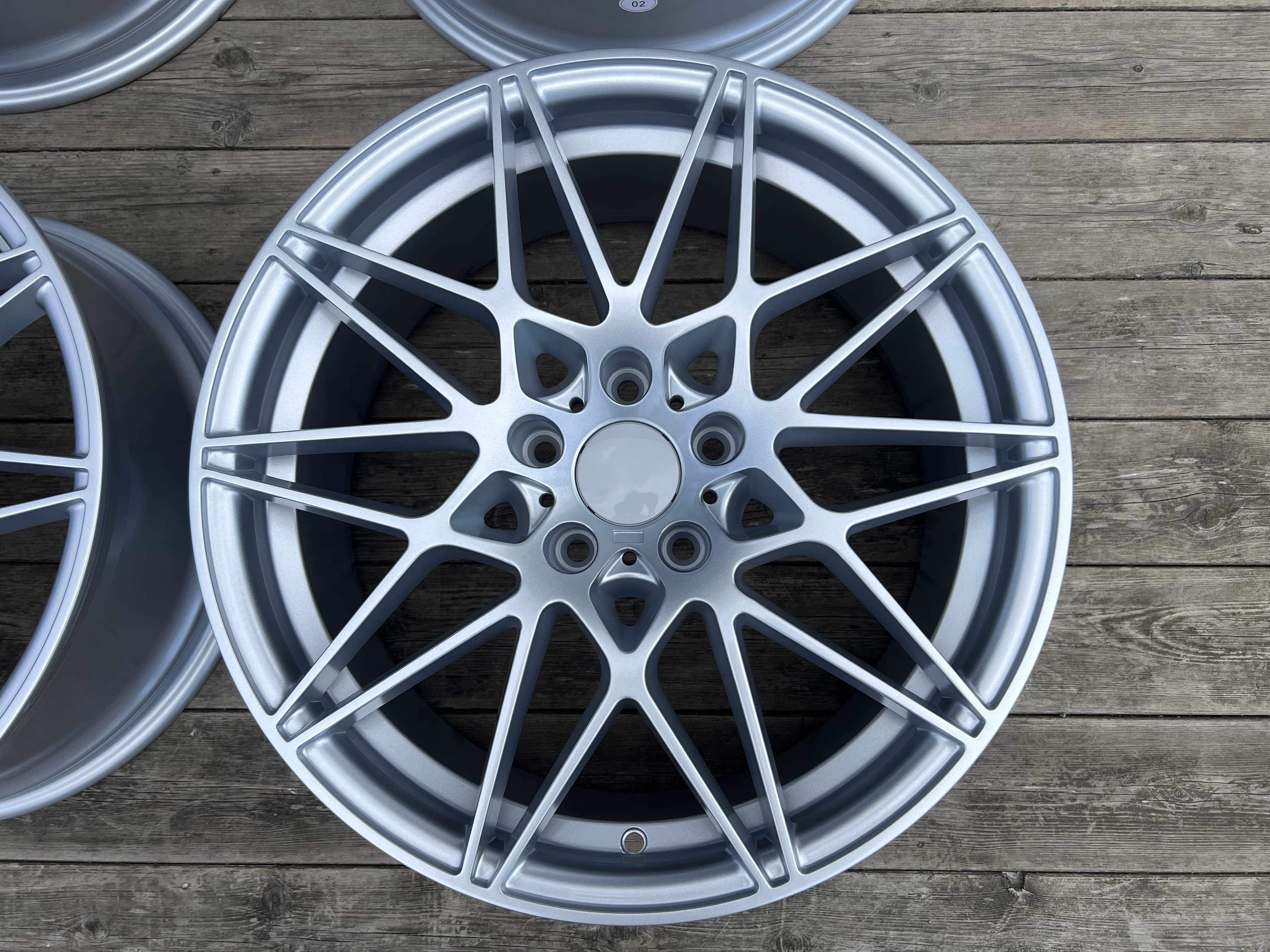 19" Competition style Silver 5x120